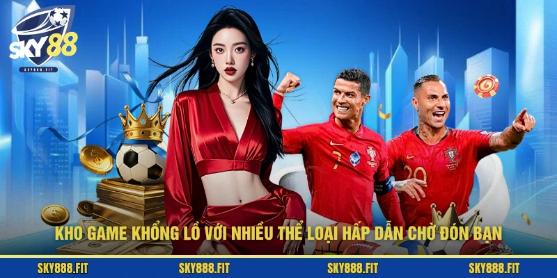Kho game khổng lồ với nhiều thể loại hấp dẫn chờ đón bạn