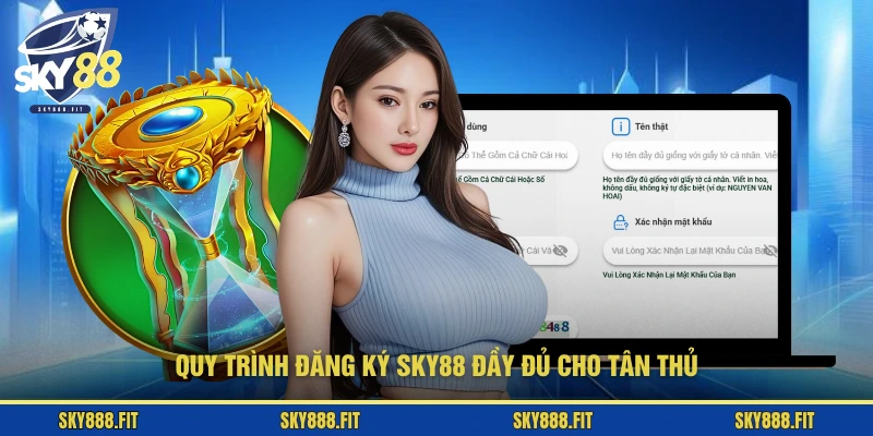 Quy trình đăng ký SKY88 đầy đủ cho tân thủ