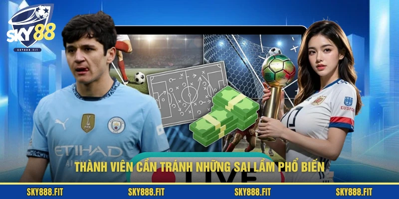 Thành viên cần tránh những sai lầm phổ biến